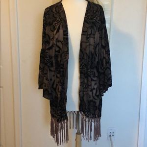 Stunning Velvet Design Kimono